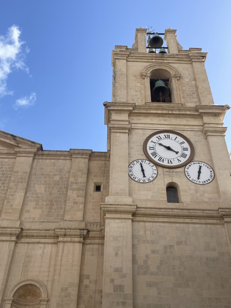 Orologio concattedrale Valletta Malta curiosità 